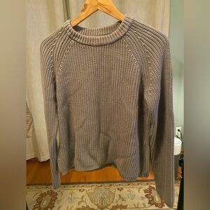 Quince Cotton Fisherman Sweater